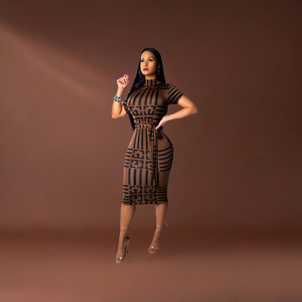 Bodycon Dress for women Short Sleeve women business dress