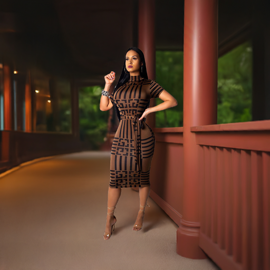 Bodycon Dress for women Short Sleeve women business dress